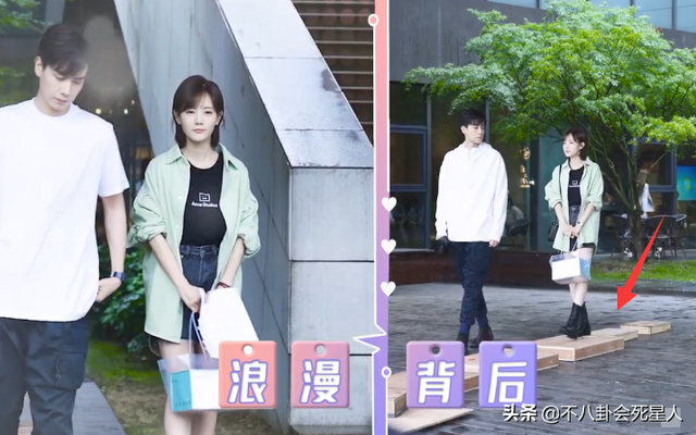 怪不得电视剧只拍上半身！踩“高跷”、垫箱子，看了花絮太尴尬