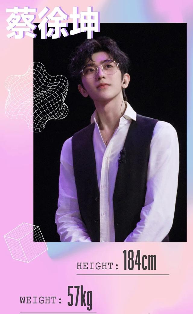 男星身高体重盘点：王一博和朱一龙都是180cm，李现比王源重40斤