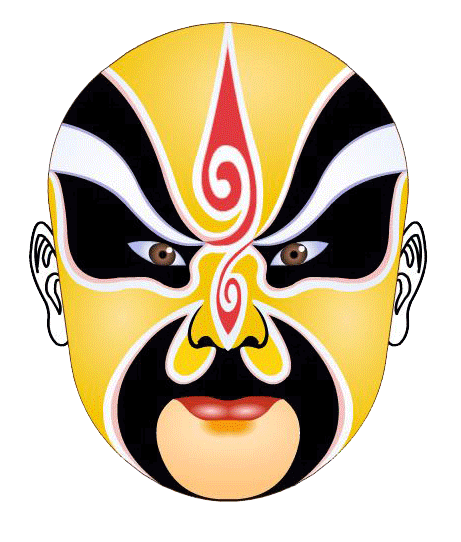 国粹川剧变脸，精美的手机图片