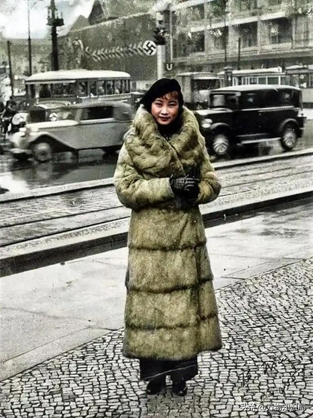 民国第一美女胡蝶珍贵影像，一颦一笑美艳动人，难怪戴笠为她着迷