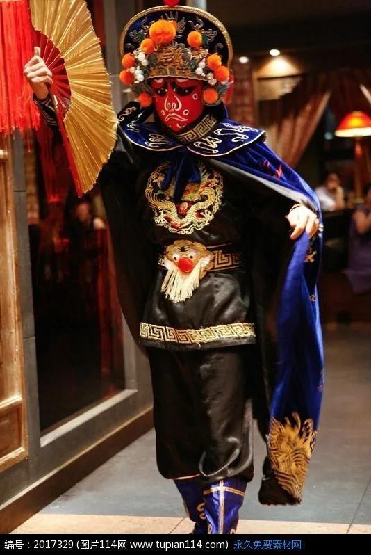 国粹川剧变脸，精美的手机图片