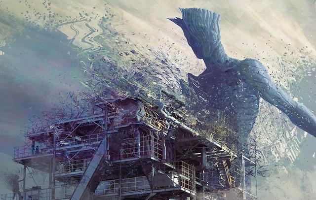 来自日本插画师的一组“怪物”系列插画作品！画面震撼很有想象力