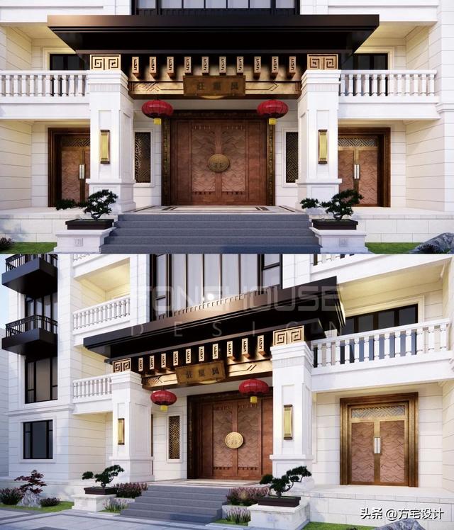 设计100栋乡村别墅NO.2福州·陈府 ——取意东方 庄严大气