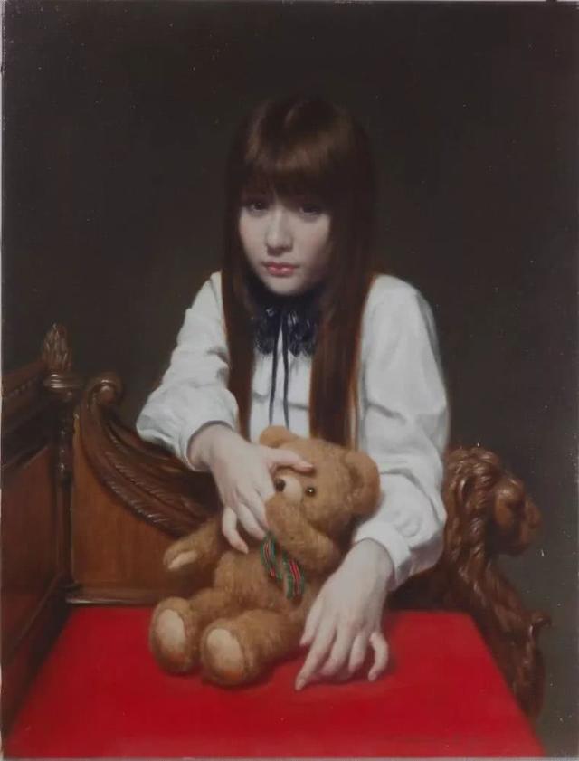 日本艺术家笔下的人体油画,不止逼真而且诱人