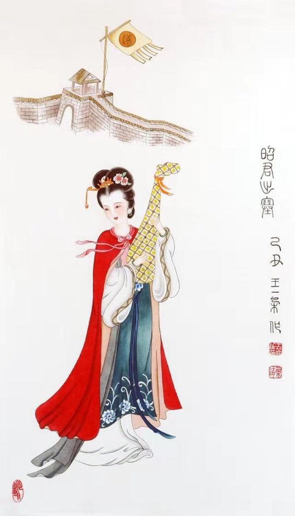 中国著名书画艺术家王丽莉（笔名王一朵）