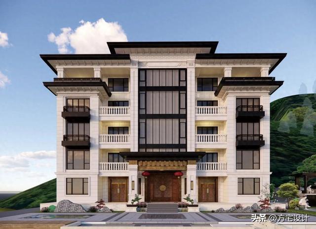 设计100栋乡村别墅NO.2福州·陈府 ——取意东方 庄严大气