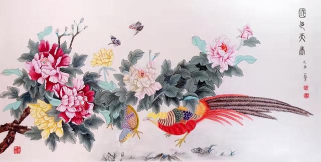 中国著名书画艺术家王丽莉（笔名王一朵）