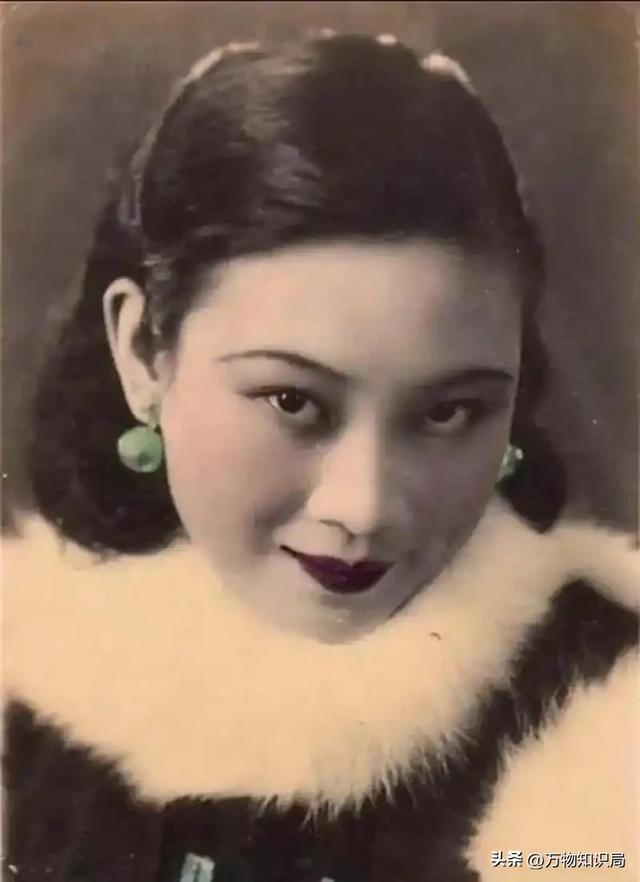 民国第一美女胡蝶珍贵影像，一颦一笑美艳动人，难怪戴笠为她着迷