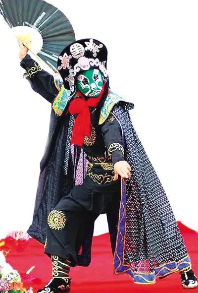 国粹川剧变脸，精美的手机图片