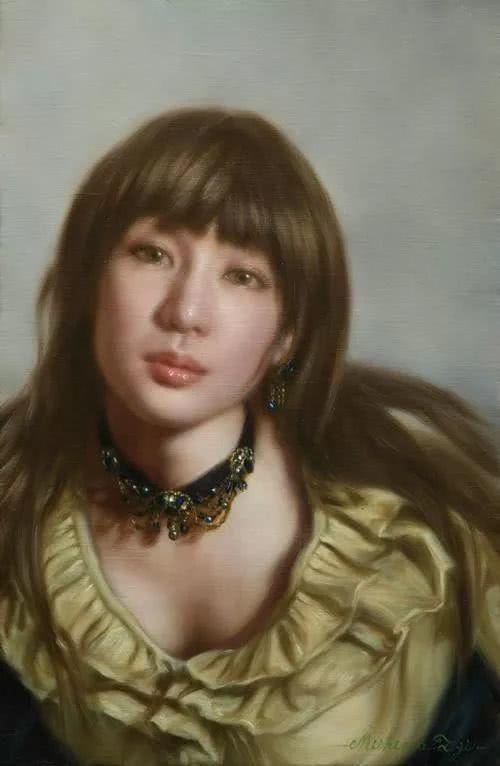 日本艺术家笔下的人体油画,不止逼真而且诱人