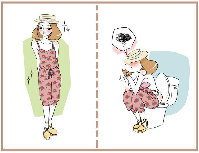 穿连体裤的女人这样上厕所，真的是这样吗