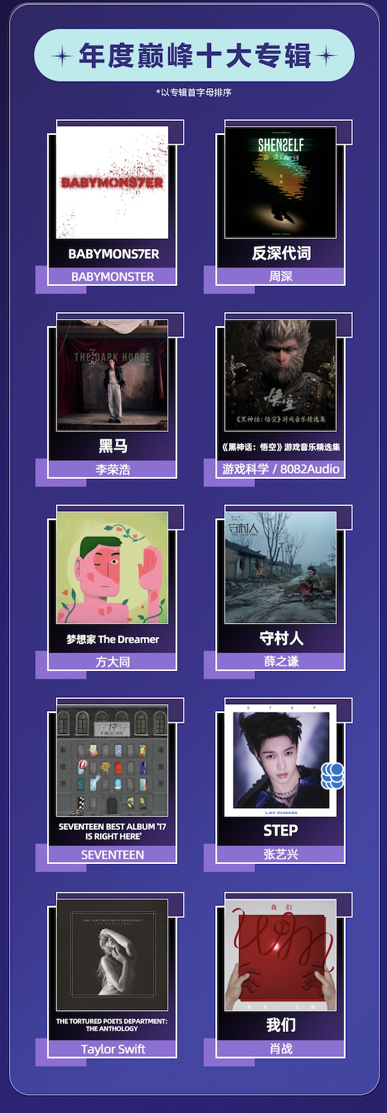 坚持热爱，共赴巅峰！QQ音乐2024巅峰榜年度榜单，带你重温劲歌金曲