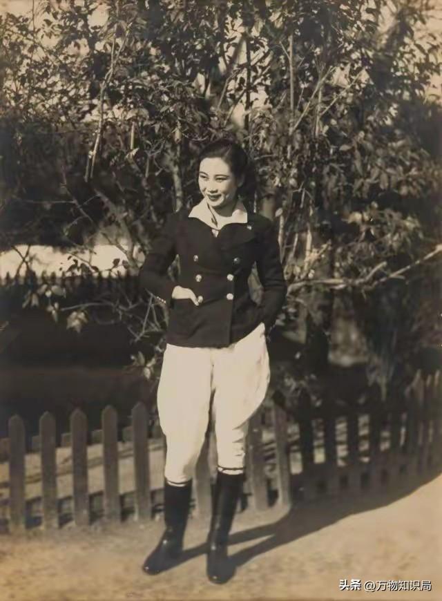 民国第一美女胡蝶珍贵影像，一颦一笑美艳动人，难怪戴笠为她着迷