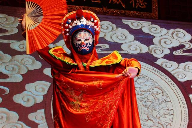 国粹川剧变脸，精美的手机图片