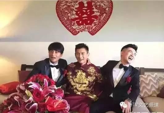 吴奇隆刘诗诗大婚，伴郎伴娘阵容豪华，小虎队合体！