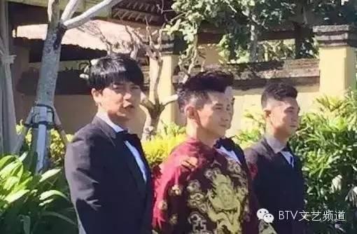 吴奇隆刘诗诗大婚，伴郎伴娘阵容豪华，小虎队合体！
