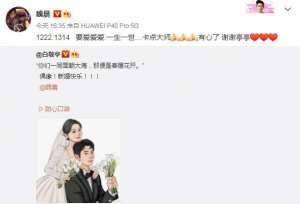 白敬亭老婆(魏晨于玮在三亚举行婚礼 白敬亭俞灏明献上祝福)