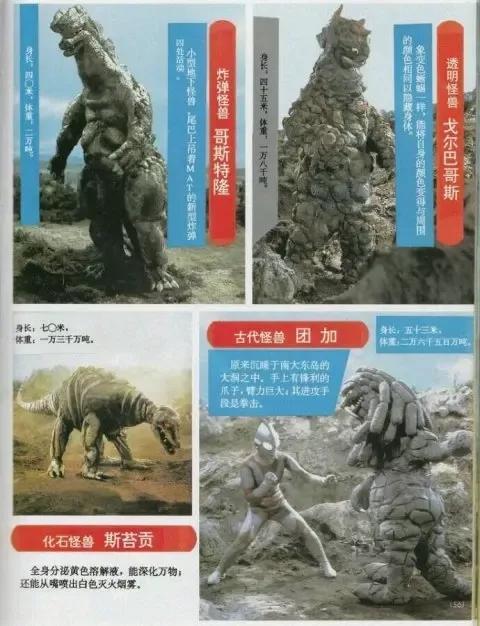 杰克奥特曼怪兽百科