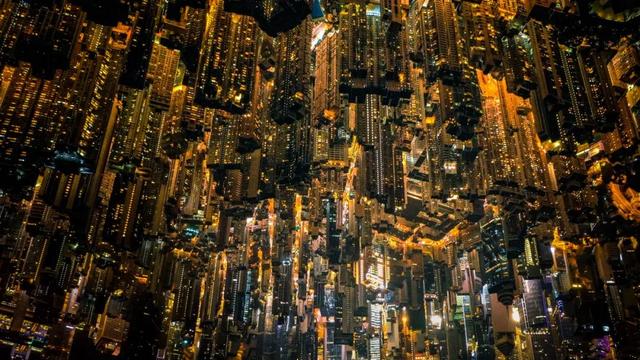 航拍香港:从高空视角看密度之城