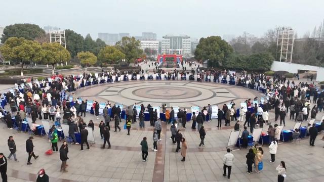 新华视点｜“春风行动”送岗忙 带来新年新希望