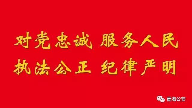 李成龙︱青海省优秀人民警察(2013—2017)简要事迹