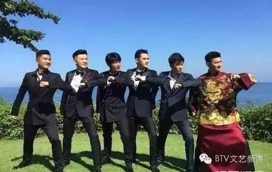 吴奇隆刘诗诗大婚，伴郎伴娘阵容豪华，小虎队合体！