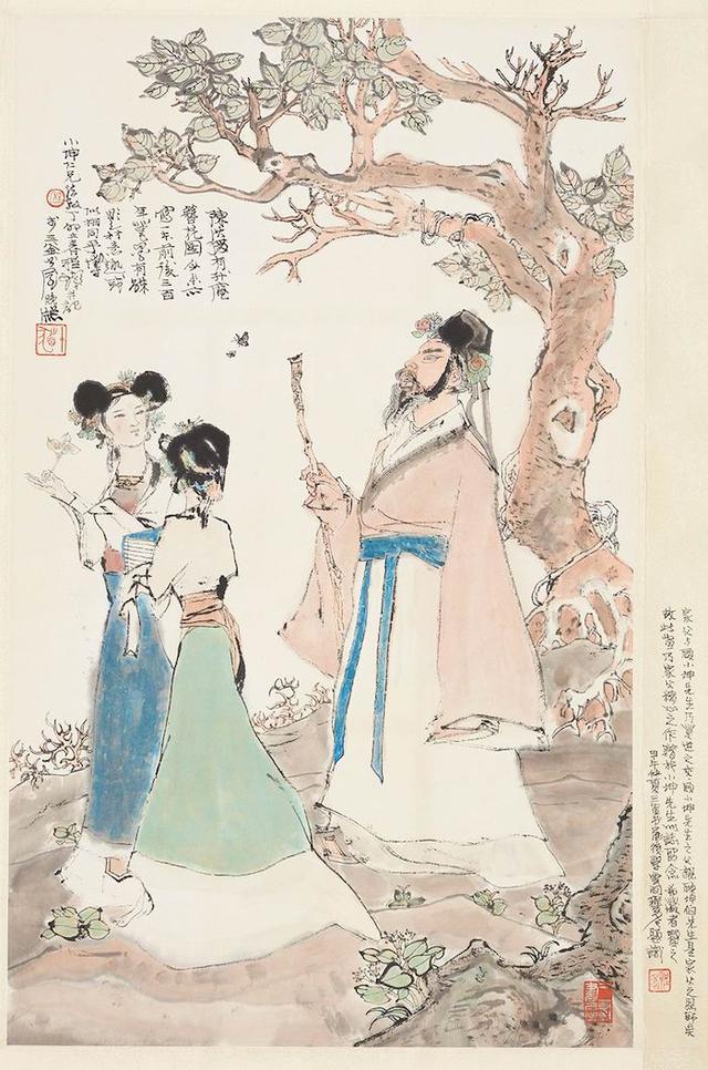 现场|从这些捐赠作品,看陈老莲如何影响了程十发