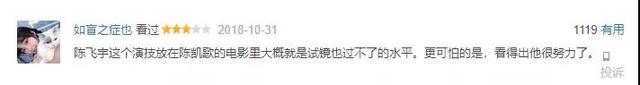 父亲是陈凯歌，母亲是陈红，强捧好几年都红不了，陈飞宇也很无奈