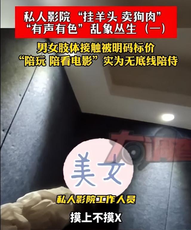 长沙私人影院被曝卖淫,学生妹无底线服务:亲嘴,摸胸,肢体亲热