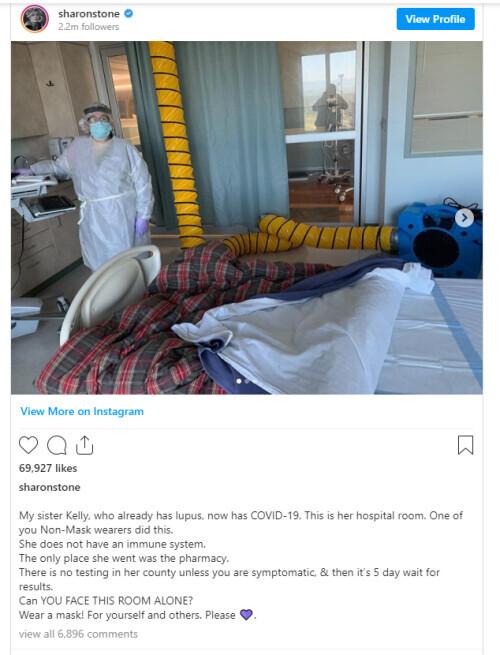 莎朗斯通控诉新冠害死家人,曾说汶川地震是“报应”