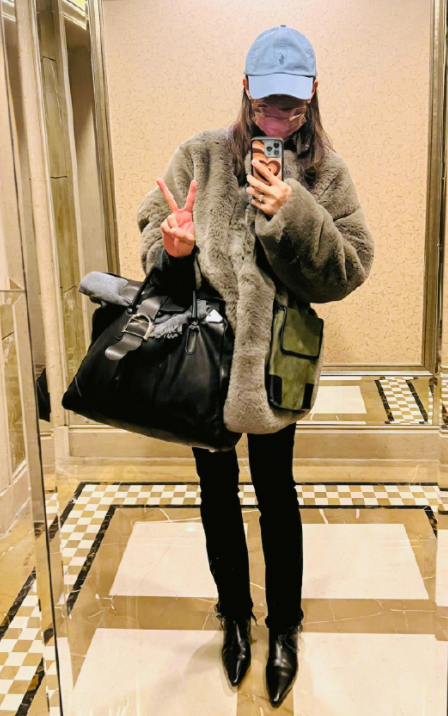 白百何又怀孕了？被拍到大肚照疑似怀三胎，本人微博透露信息不少