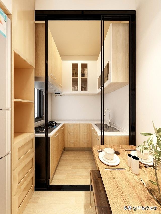 30平1居全屋承重墙，客厅架出夫妻房，巧变私密小2居