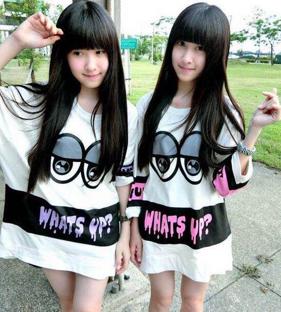 曾经很火的双胞胎Sandy&Mandy 长大了却灵气不再