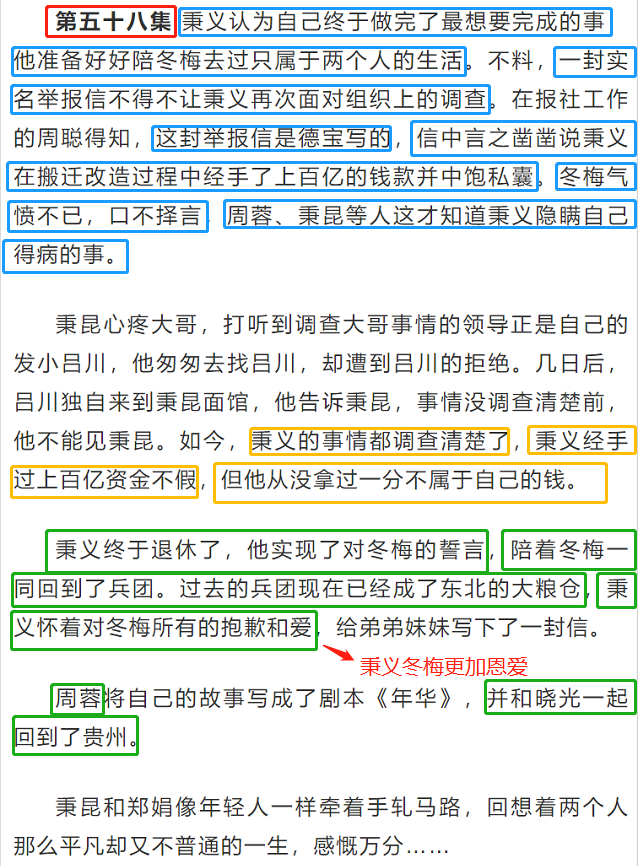 别弃剧!看完央媒公布的《人世间》结局,发现电视剧还是有所美化