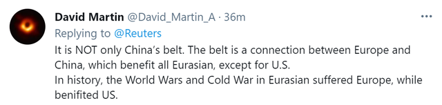 美高官又放风G7将宣布新全球基建计划对抗中国,网友讽刺:“失败者联盟”