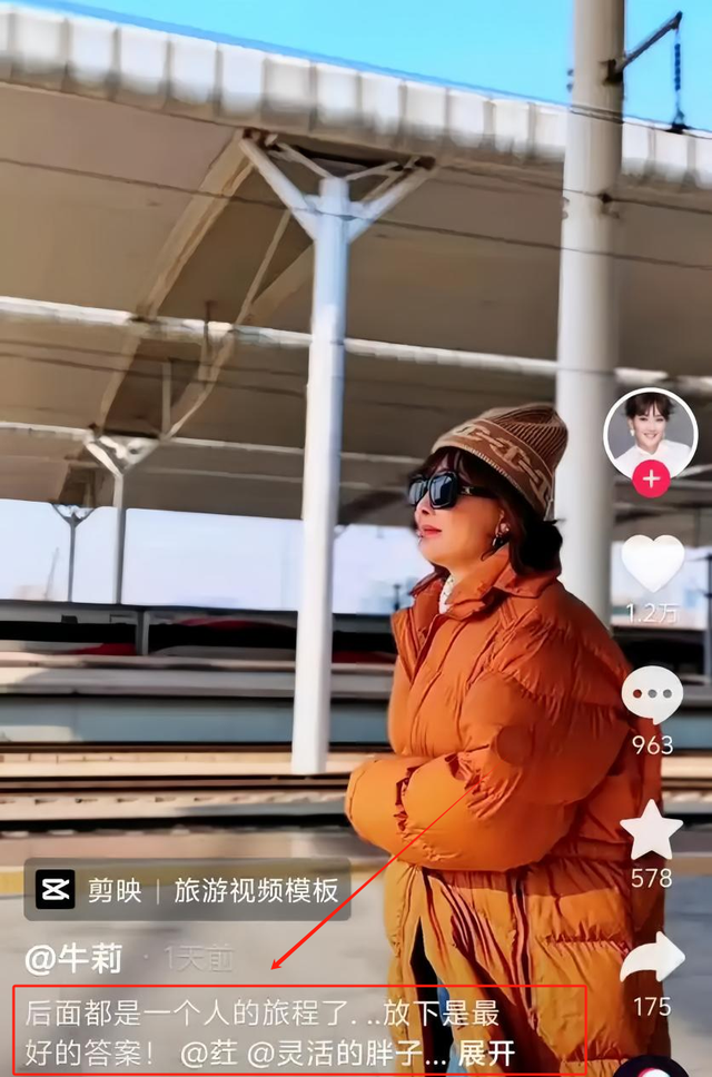 老少恋有多“残酷”?嫁给富豪的牛莉近况曝光,独自旅游疑似离婚