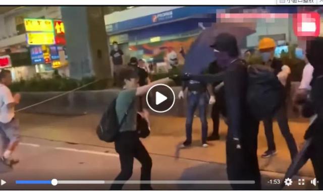 某港媒对“马蹄露被打”剪辑报道,亲历的澳媒记者看不下去了