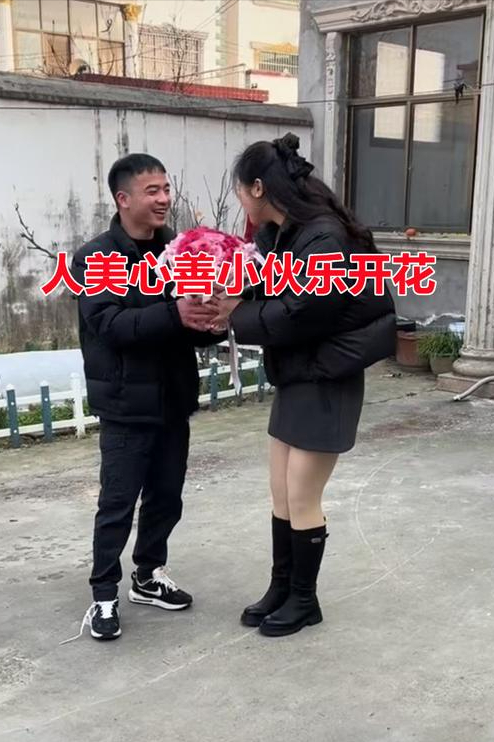 安徽微胖新娘长相甜美,看到新郎后,网友不理解:你到底图他啥