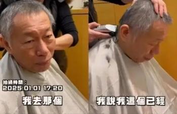 羁押期间瘦11公斤,柯文哲剃光头自嘲:满头白发“阿北变阿公”