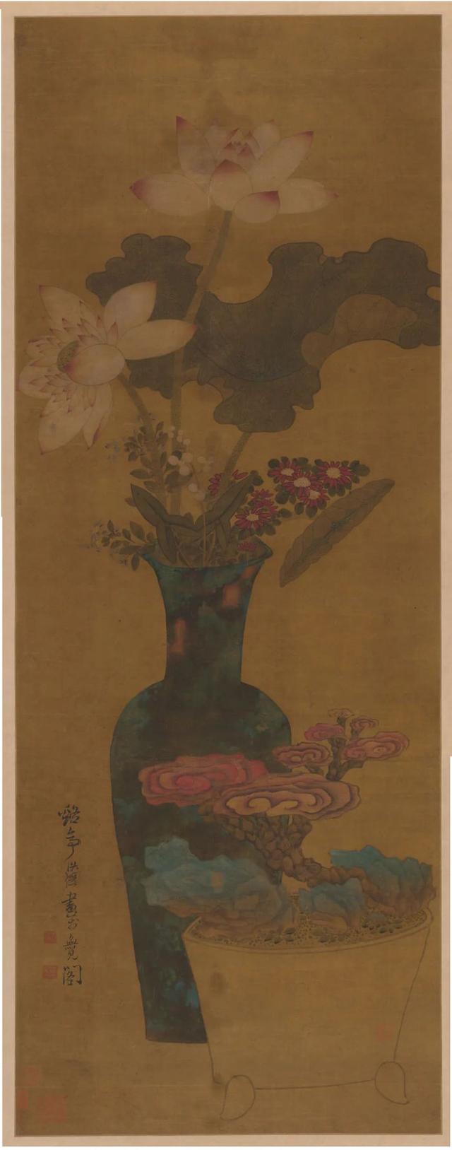 现场|从这些捐赠作品,看陈老莲如何影响了程十发