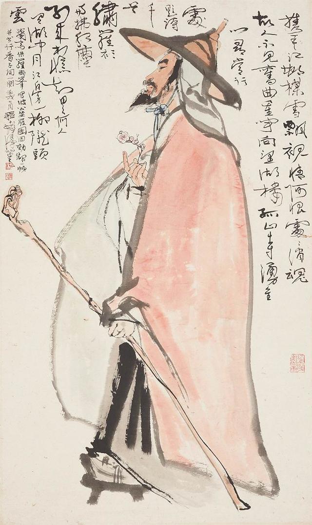 现场|从这些捐赠作品,看陈老莲如何影响了程十发