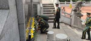 钟启明(天地英雄气,千秋尚凛然 ——黔西南州举行2023年烈士纪念日向英雄烈士敬献花篮活动)