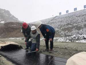 凛冬季节(新春走基层丨无人区盛开奋斗花)