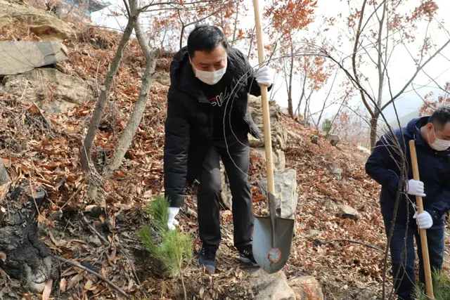 【植树节特辑】威海中院:我看青山多妩媚,料青山看我应如是