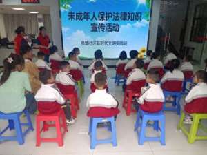 柯胜(咸安泉塘社区开展未成年人保护法律知识宣讲活动)