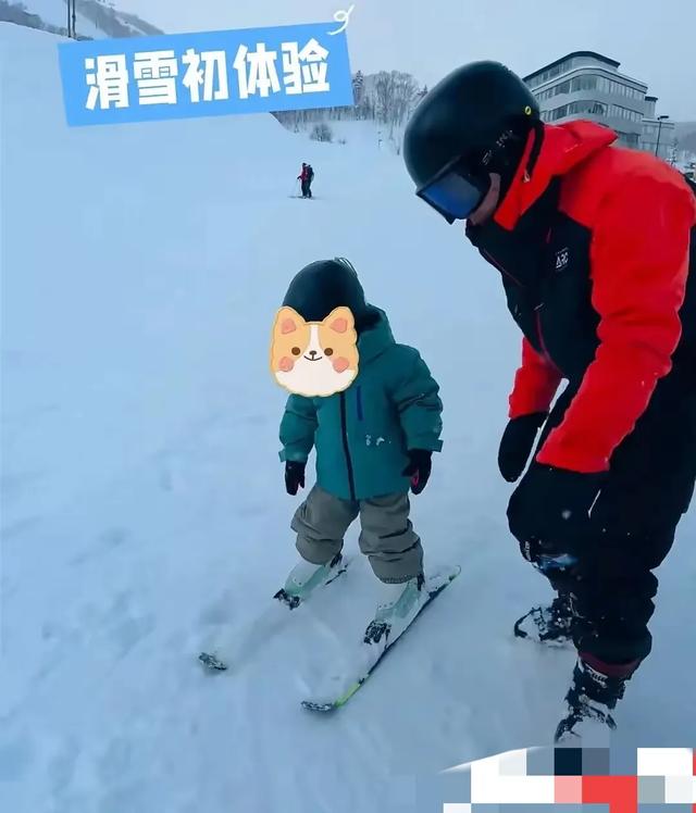 朱丹滑雪之旅,周一围甜蜜相伴,夫妻恩爱如初