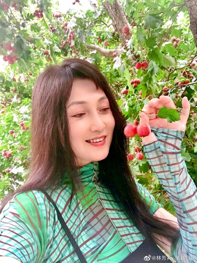 57岁林芳兵近照曝光，越老越有味，不愧最美杨贵妃，已13年未演戏