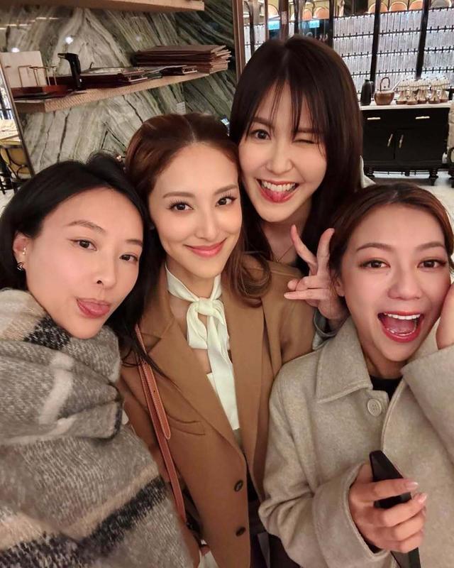 黄智贤郑子诚为10年前的剧集相聚 陈凯琳刘佩玥陈滢还跳舞助兴