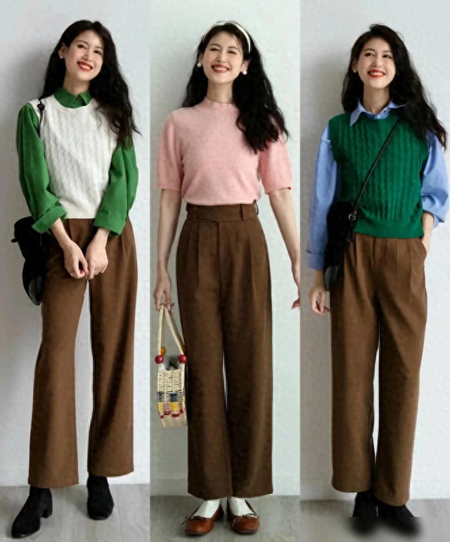 紧身裤的时代过去了，今年流行“这3种裤子”，优雅时髦好洋气