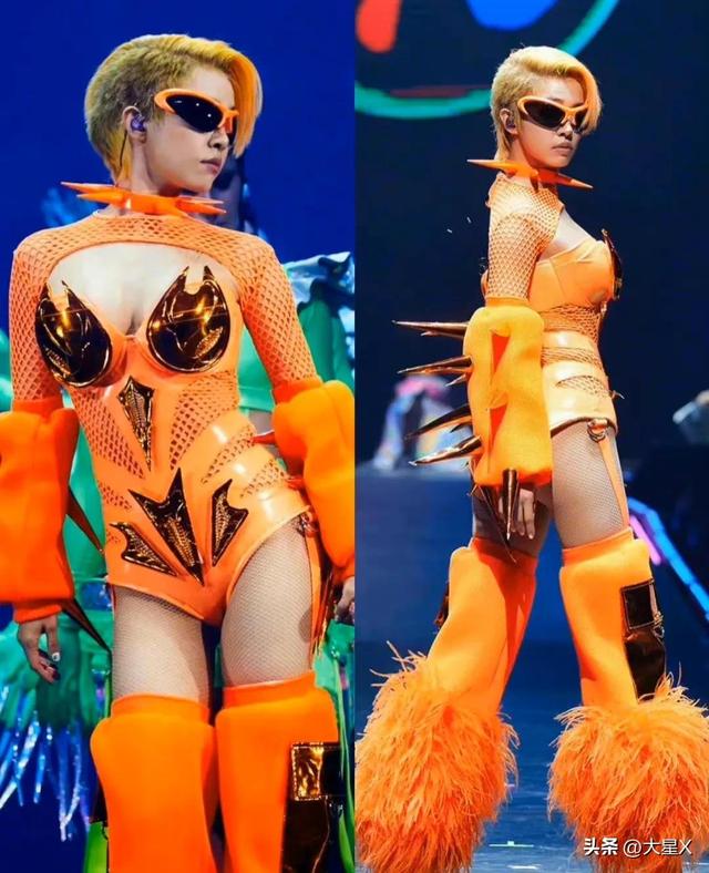 露三点,漆皮衣,42岁的蔡依林错把低俗当成了艺术!